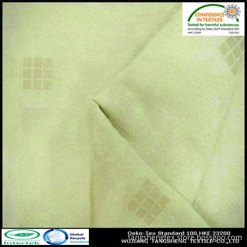100% Recycled polyester warp/weft suede fabric